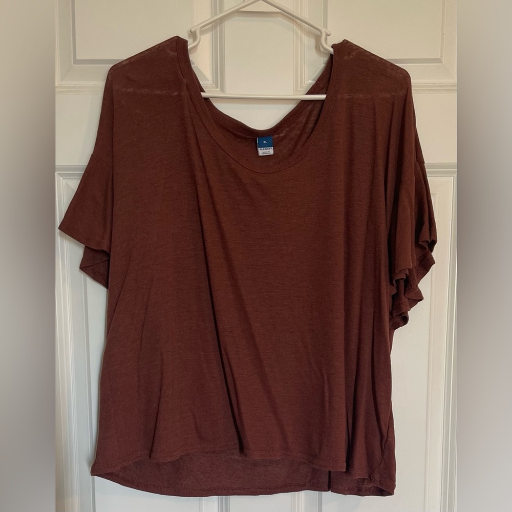 Burgundy shirt from old navy